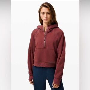Lululemon Scuba Oversized 1/2 Hoodie